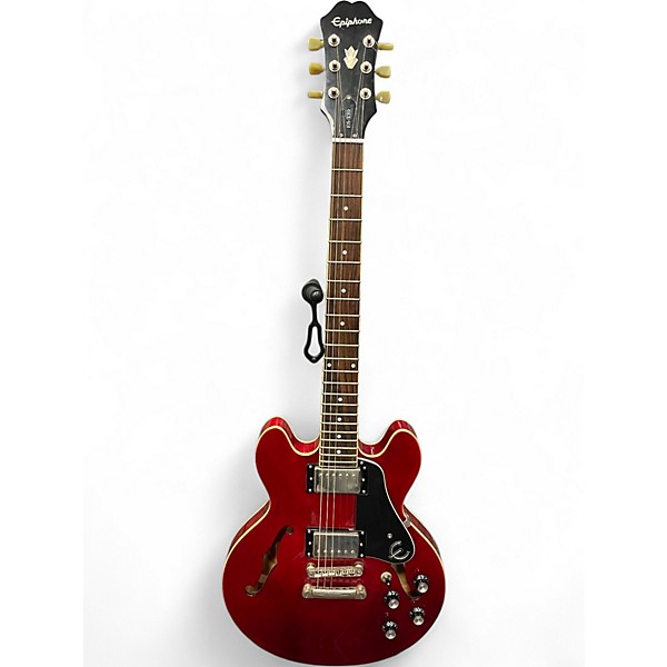 Used Epiphone ES339 Cherry Hollow Body Electric Guitar