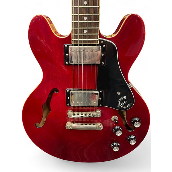 Used Epiphone ES339 Cherry Hollow Body Electric Guitar
