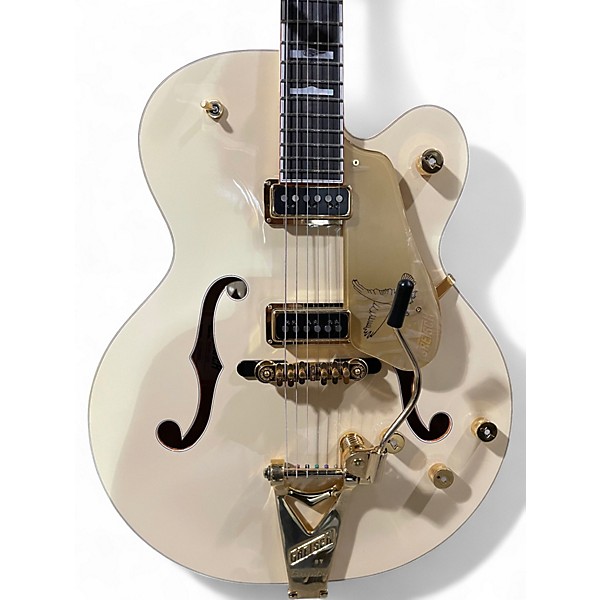 Used Gretsch Guitars G6136T-LDS White Falcon Bigsby Classic White Hollow Body Electric Guitar