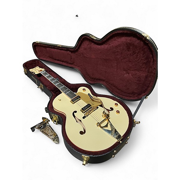 Used Gretsch Guitars G6136T-LDS White Falcon Bigsby Classic White Hollow Body Electric Guitar
