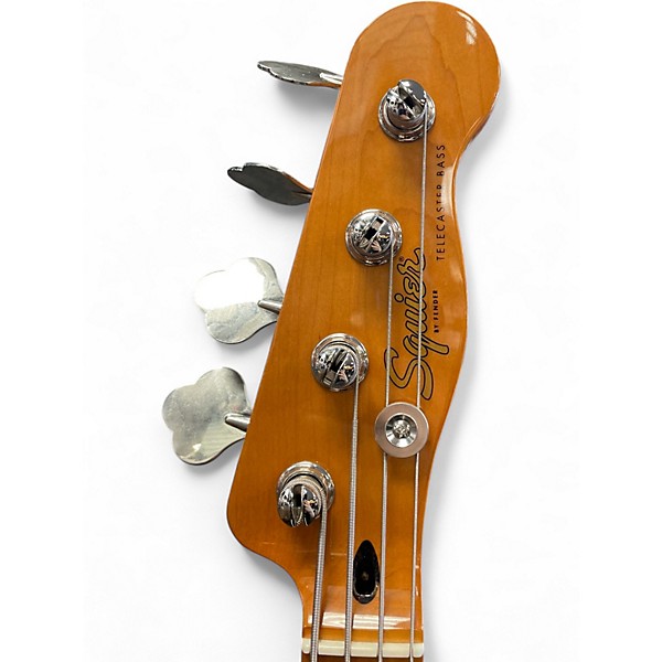 Used Squier CLASSIC VIBE TELECASTER BASS MOCHA Electric Bass Guitar