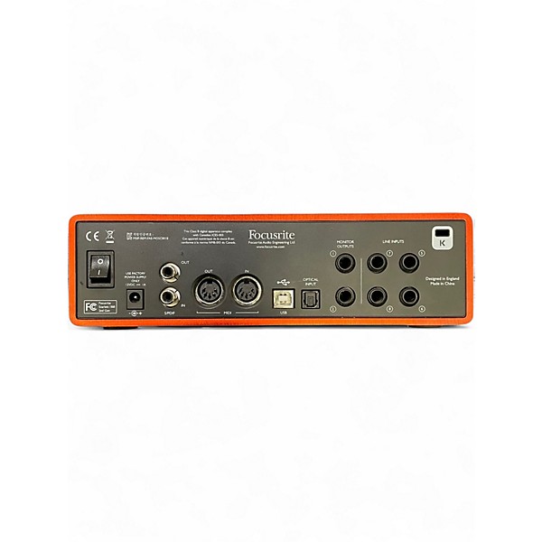 Used Focusrite Scarlett 18i8 Gen 2 Audio Interface