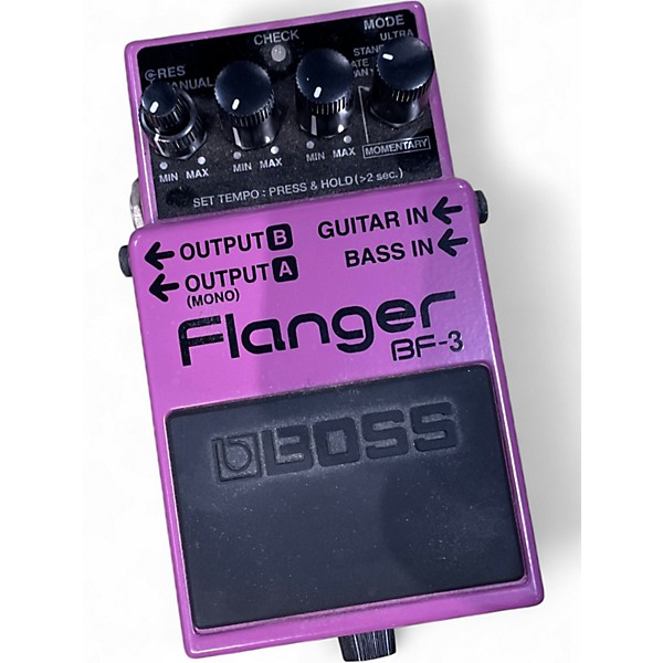 Used BOSS BF3 Flanger Effect Pedal