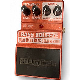 Used DigiTech XBS Bass Squeeze Compressor Bass Effect Pedal