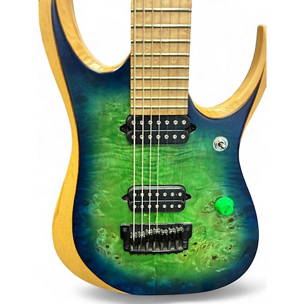Used Ibanez RGDIX7 2 Color Sunburst Solid Body Electric Guitar