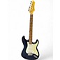 Used Johnson Double Cut Faded Blue Jean Solid Body Electric Guitar thumbnail