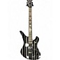Used Schecter Guitar Research Synyster Gates Signature Custom S Black and White Solid Body Electric Guitar thumbnail