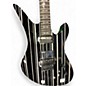Used Schecter Guitar Research Synyster Gates Signature Custom S Black and White Solid Body Electric Guitar
