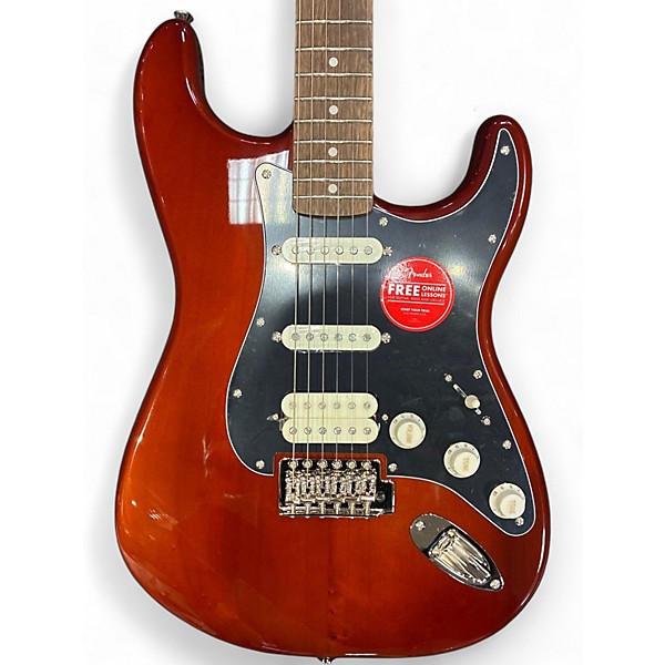 Used Squier CLASSIC VIBE 1970'S STRATOCASTER Brown Solid Body Electric Guitar