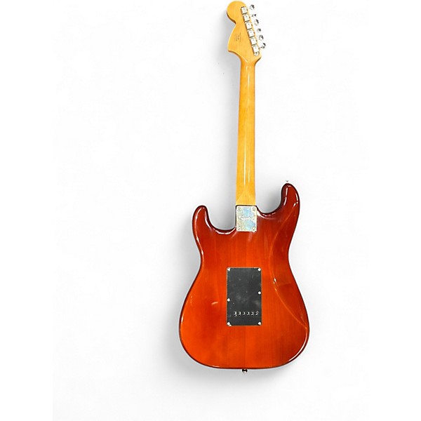 Used Squier CLASSIC VIBE 1970'S STRATOCASTER Brown Solid Body Electric Guitar