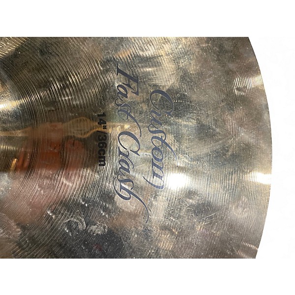 Used Zildjian 14in K Custom Fast Crash Cymbal