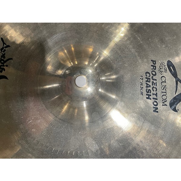 Used Zildjian 17in A Custom Projection Crash Cymbal