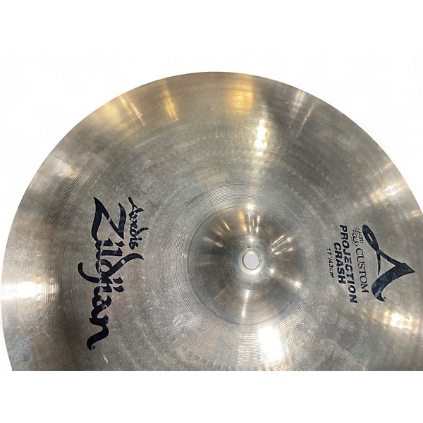 Used Zildjian 17in A Custom Projection Crash Cymbal