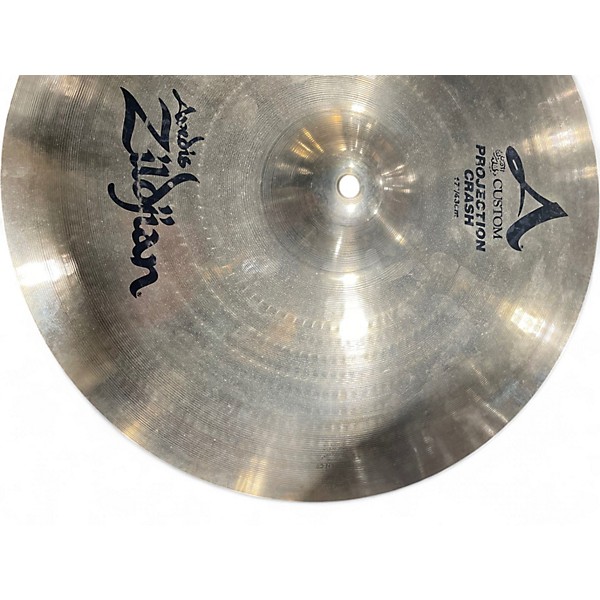 Used Zildjian 17in A Custom Projection Crash Cymbal