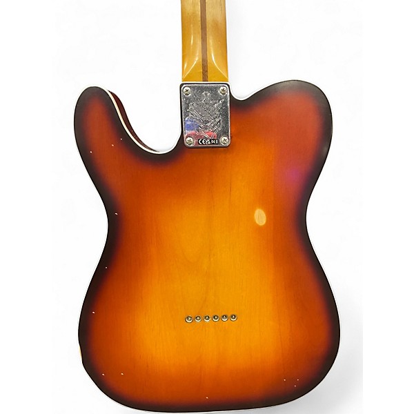 Used Fender JASON ISBELL ROADWORN TELECASTER CHOCOLATE 3 COLOR BURST Solid Body Electric Guitar