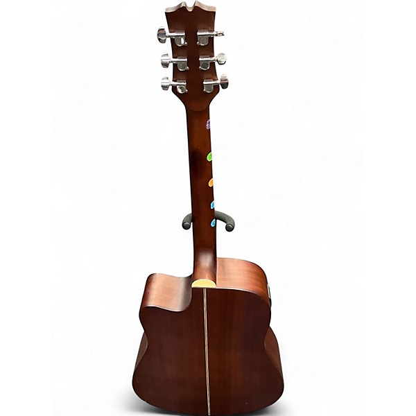 Used Mitchell T231CE Natural Acoustic Electric Guitar