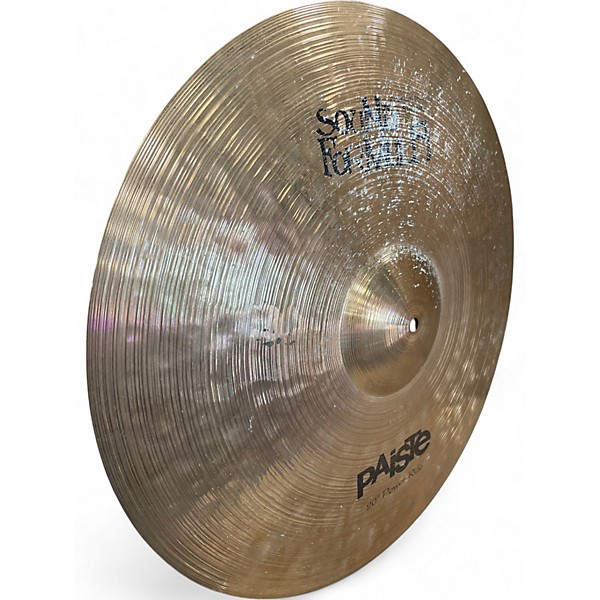 Used Paiste 20in SOUND FORMULA POWER RIDE Cymbal
