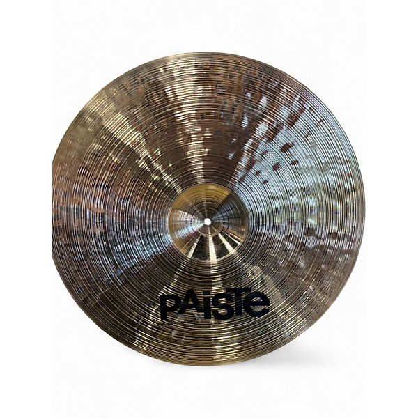 Used Paiste 20in SOUND FORMULA POWER RIDE Cymbal