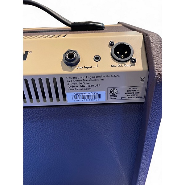 Used Fishman PROLBX500 Loudbox Mini Acoustic Guitar Combo Amp