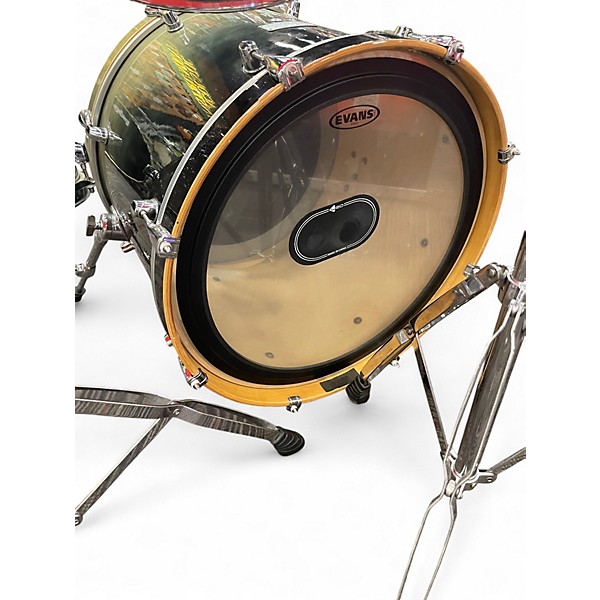 Used Mapex 5 Piece 15th anniversary pro M Jade Fade Drum Kit