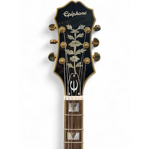 Used Epiphone Broadway Natural Hollow Body Electric Guitar