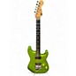 Used Charvel San Dimas SD1 lime green metallic Solid Body Electric Guitar thumbnail
