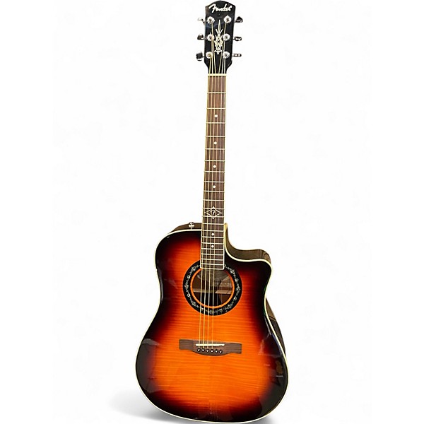 Used Fender T BUCKET 300 Tobacco Sunburst Acoustic Guitar