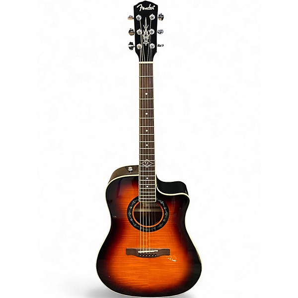 Used Fender T BUCKET 300 Tobacco Sunburst Acoustic Guitar