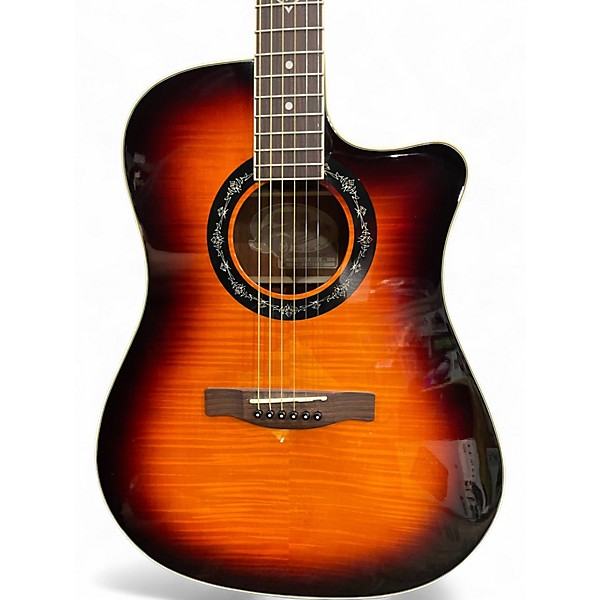 Used Fender T BUCKET 300 Tobacco Sunburst Acoustic Guitar