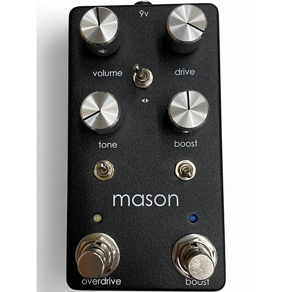 Used Preston Pedals MASON DUAL OVERDRIVE Effect Pedal