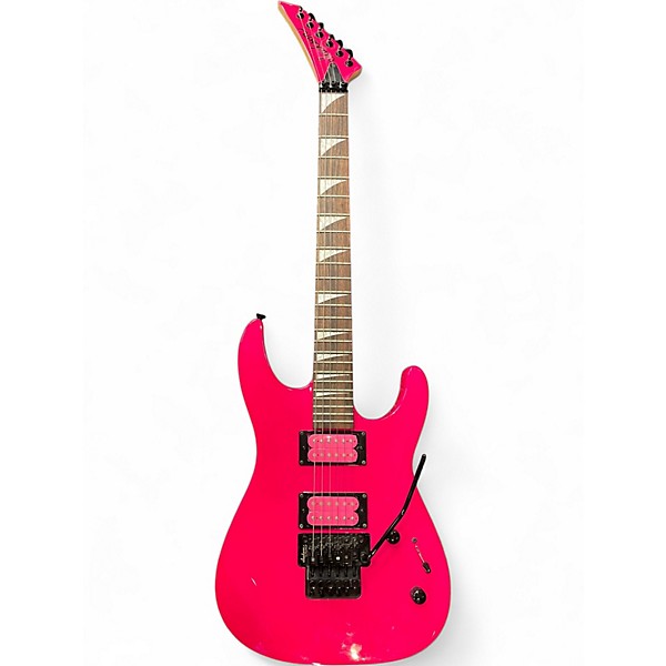 Used Jackson DK2XR Pink Solid Body Electric Guitar
