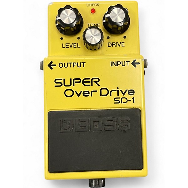 Used BOSS SD1 Super Overdrive Effect Pedal