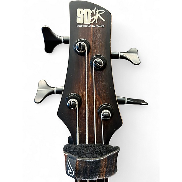 Used Ibanez SR600E ANTIQUE BROWN Electric Bass Guitar