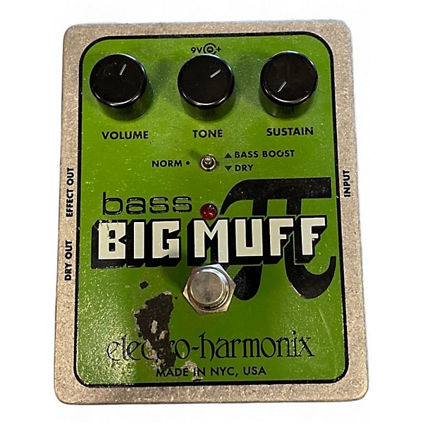 Used Electro-Harmonix Big Muff Bass Distortion Bass Effect Pedal