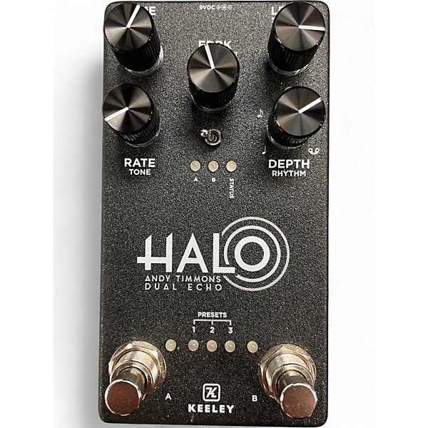 Used Keeley Halo Dual Echo Effect Pedal