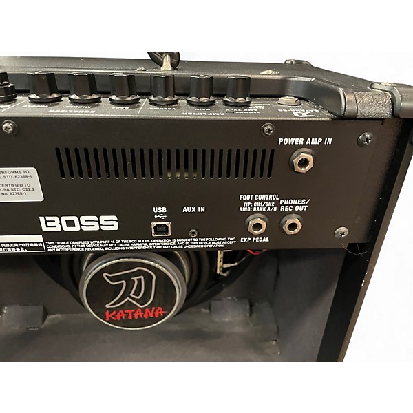 Used BOSS Katana KTN50 MKII 50W 1X12 Guitar Combo Amp
