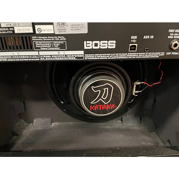 Used BOSS Katana KTN50 MKII 50W 1X12 Guitar Combo Amp