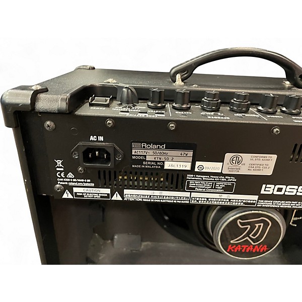 Used BOSS Katana KTN50 MKII 50W 1X12 Guitar Combo Amp