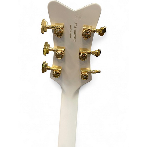 Used Gretsch Guitars G6136T White Falcon Bigsby WHITE!!! Hollow Body Electric Guitar