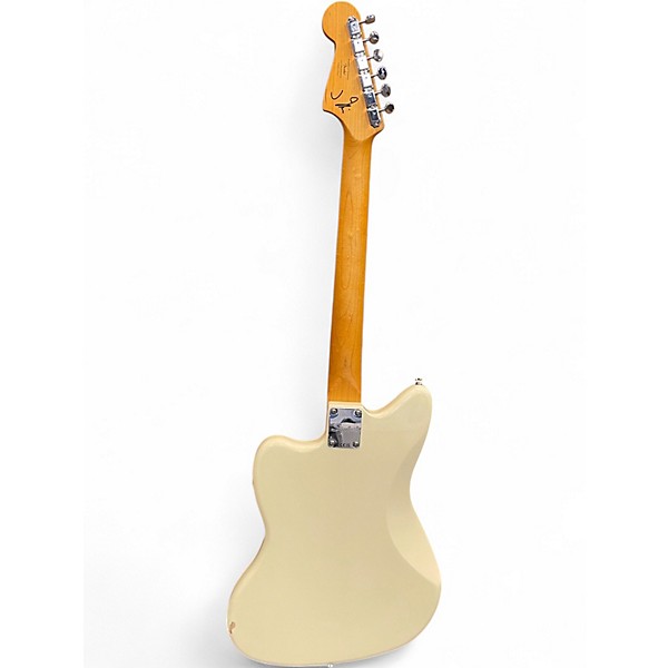 Used Squier J MASCIS JAZZMASTER CREAM Solid Body Electric Guitar