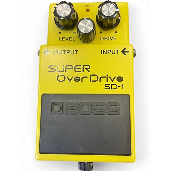 Used BOSS SD1 Super Overdrive Effect Pedal