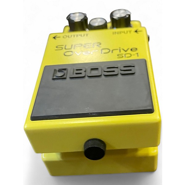 Used BOSS SD1 Super Overdrive Effect Pedal