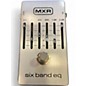 Used MXR M109S SIX BAND EQ Pedal