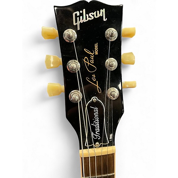 Used Gibson Les Paul Traditional Tobacco Sunburst Solid Body Electric Guitar
