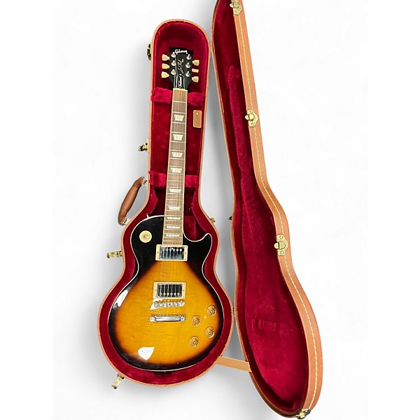 Used Gibson Les Paul Traditional Tobacco Sunburst Solid Body Electric Guitar