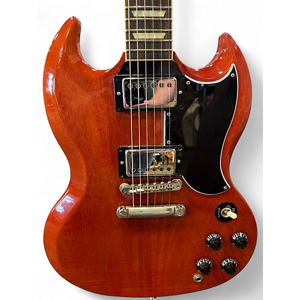 Used Gibson SG STANDARD 61' Cherry Solid Body Electric Guitar