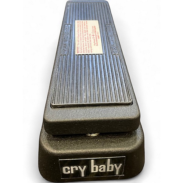 Used Dunlop GCB95F Crybaby Classic Wah With Fasel Inductor Effect Pedal