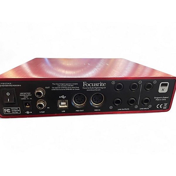 Used Focusrite Scarlett 6i6 Gen 2 Audio Interface