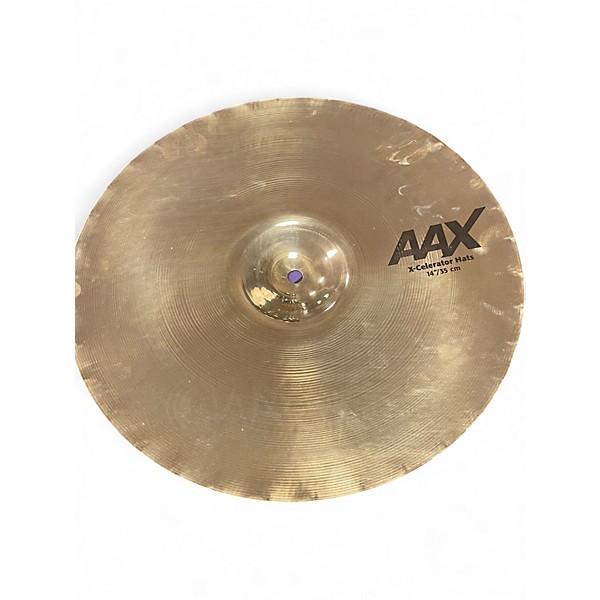 Used SABIAN 14in AAX X Celerator Hi Hat Pair Cymbal