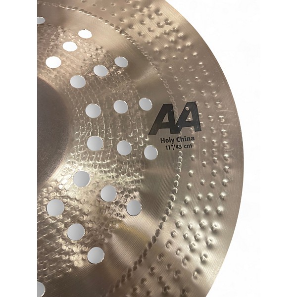 Used SABIAN 17in AA HOLY CHINA NATURAL Cymbal